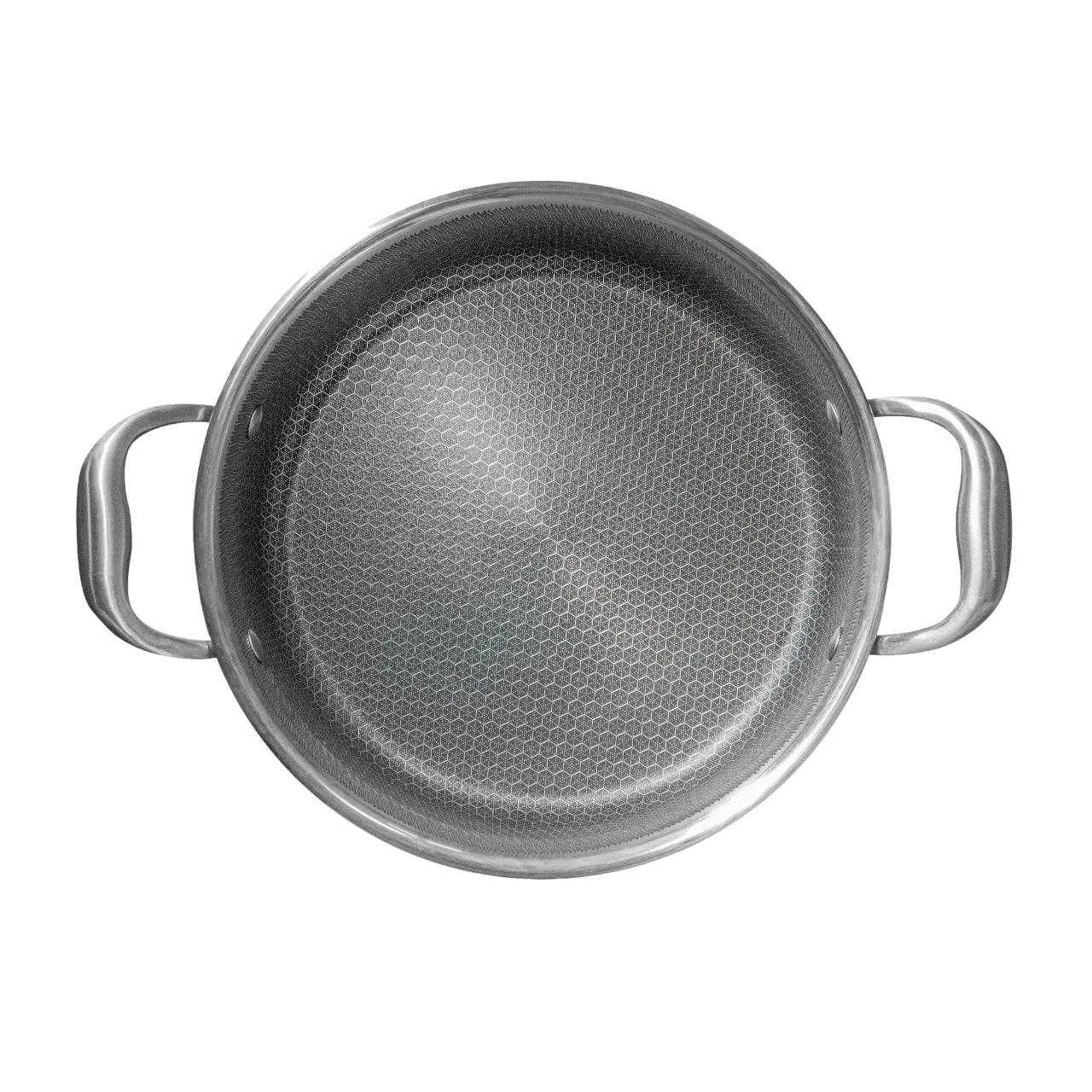 Küchenkompane Kochtopf Küchenkompane Topf - 24 cm, C43 Antihaft Beschichtung & Edelstahl (2-tlg)
