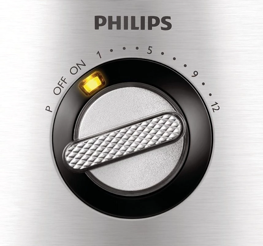 Philips Kompakt-Küchenmaschine HR7778/00, 1300 W, 2 l Schüssel, inkl. Knethaken, Entsafter