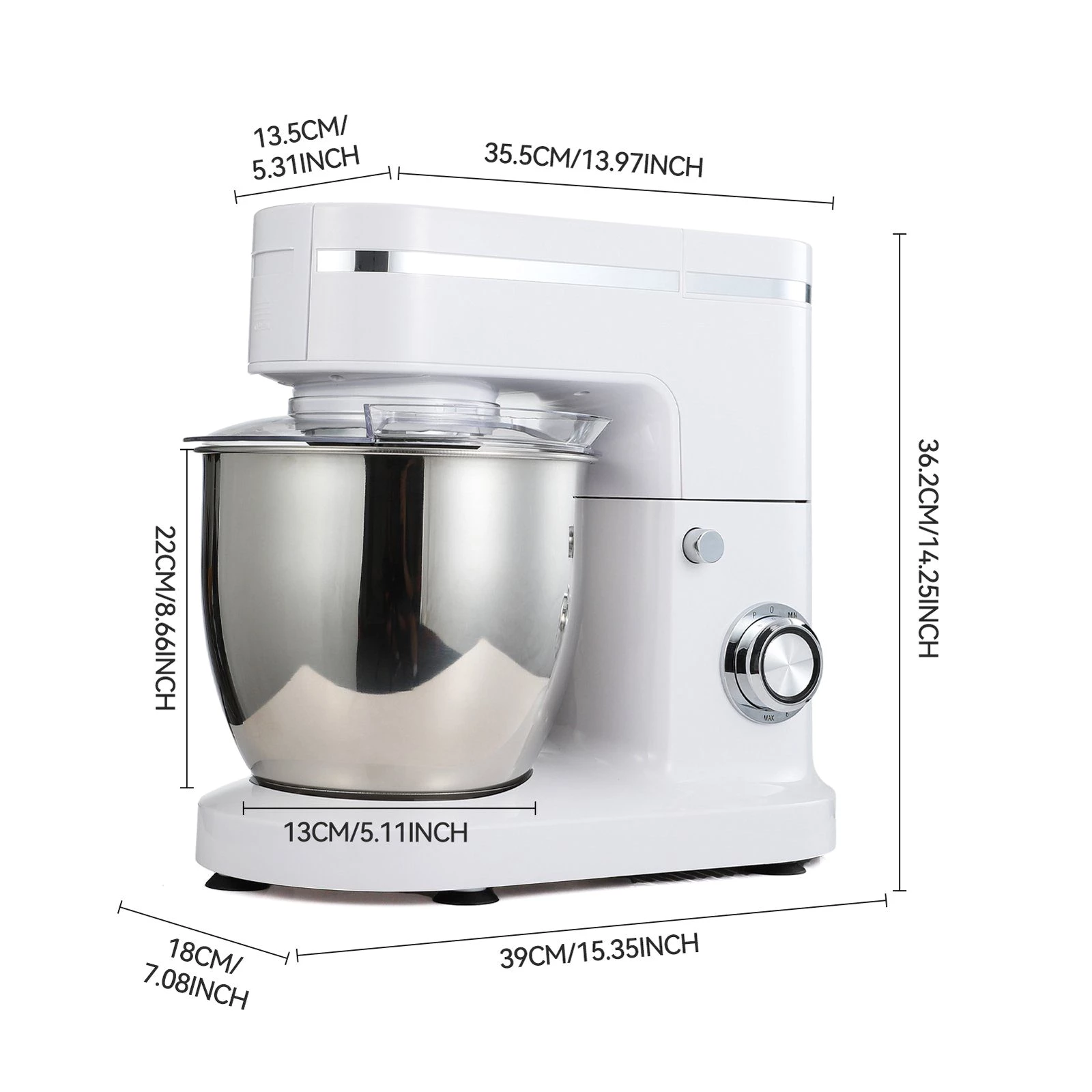 SEEZSSA Küchenmaschine mit Kochfunktion Kocher LW6912G1 Kunststoff Leistung 1200W