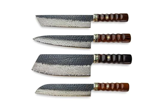 Calisso Messer-Set Aristocratic Line Küchenmesser Damastmesser Messerset , Damastmesser