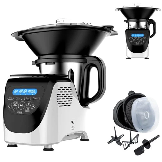 Best Direct® Küchenmaschine mit Kochfunktion Chef-O-Matic® Kitchen Robot, 1000 W, 3,00 l Schüssel